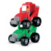 Écoiffier plastový traktor se stavebnicí Abrick 1584 zelený nebo červený