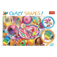 Crazy Shapes puzzle Sladké sny 600 dílků