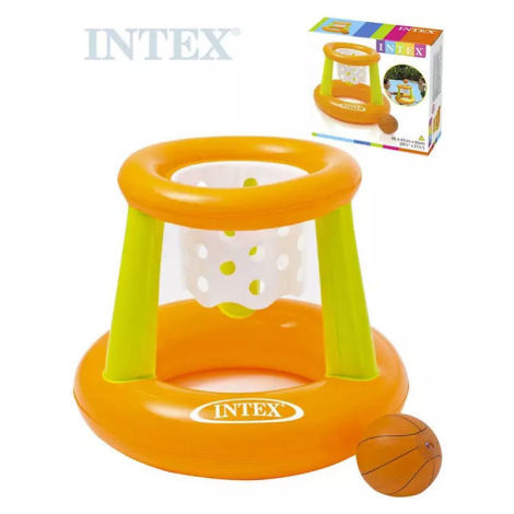 INTEX Set koš nafukovací basketbalový s míčem na košíkovou do vody