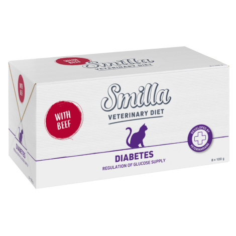 Smilla Veterinary Diet, 16 x 100 g - 14 +2 zdarma - Diabetes