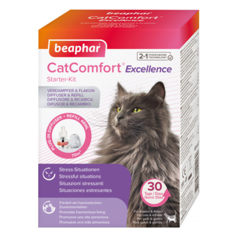 Sada pro kočky s difuzérem Beaphar CatComfort Excellence 48ml