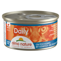 Almo Nature Daily Menu 12 x 85 g - Pěna s mořskou rybou