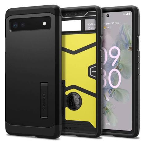 Kryt SPIGEN TOUGH ARMOR GOOGLE PIXEL 6A BLACK (ACS04479)