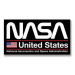 Hybris Production AB Samolepka NASA United States 12 cm