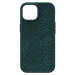 NJORD Salmon Leather Magsafe kryt iPhone 15 zelený