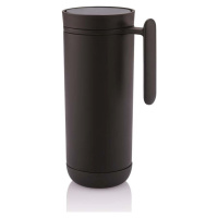 Černý cestovní termohrnek s ouškem XD Design Clik, 225 ml