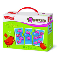 Triple puzzle částka a počítání