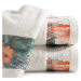 Bavlněný froté ručník s bordurou CHLOE 50x90 cm, krémová, 485 gr Eva Minge