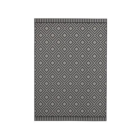 Mujkoberec Original Kusový koberec Mujkoberec Original Mia 103520 Black Creme – 80 × 150