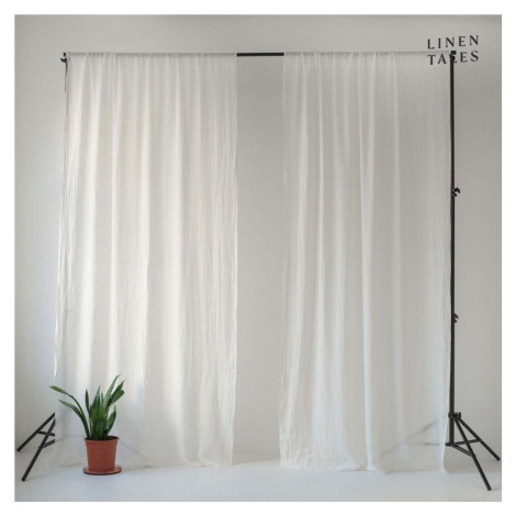 Bílá záclona 130x170 cm Daytime – Linen Tales