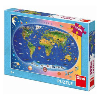 Dino DĚTSKÁ MAPA 300 XL Puzzle