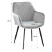 HOMEDE Designová židle Vialli tmavě modrá