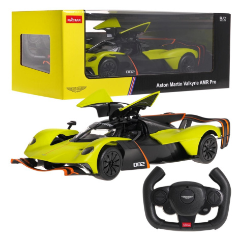 mamido  Autíčko na dálkové ovládání RC Aston Martin Valkyrie AMR Pro 1:14 zelené RC