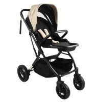 Aga Sportovní kočárek Černo/Béžový
