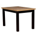 Stůl St45 140x80 dub wotan/černá L