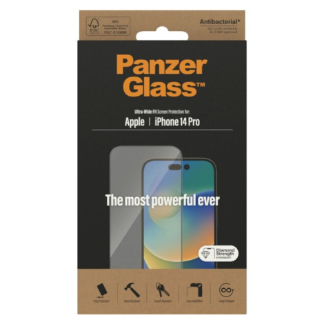 PanzerGlass™ Ultra-Wide Fit iPhone 14 Pro