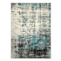 Alfa Carpets Kusový koberec Beton blue 80 × 150 cm