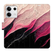 iSaprio flip pouzdro BlackPink Marble pro Xiaomi Redmi Note 13 5G