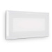 LED Venkovní nástěnné zápustné svítidlo Ideal Lux INDIO RECESSED 08W 255804 8W 1170lm 3000K IP65