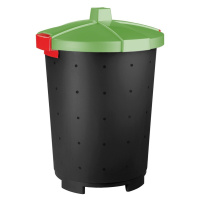 Plastový odpadkový koš Mattis 45 l, zelená