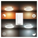 Philips HUE Hue WA Adore koupelnové stropní LED svítidlo 1x25W 2900lm 2200-6500K IP44 40,7cm chr