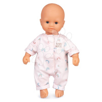 Panenka Natur Baby D'Amour Baby Nurse Smoby měkké tělíčko v pastelových dupačkách 32 cm od 18 mě