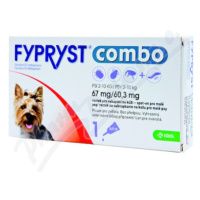 FYPRYST combo 1x0.67ml spot-on pro psy 2-10kg