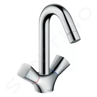 HANSGROHE Logis Umyvadlová baterie s výpustí, chrom 71222000