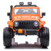 Mamido Elektrické autíčko Jeep 4Speed 4x45W oranžové