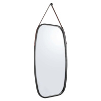 Nástěnné zrcadlo v černém rámu PT LIVING Idylic, délka 74 cm