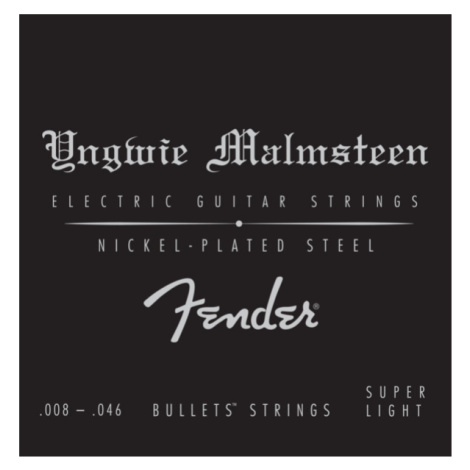 Fender Yngwie Malmsteen Nickel Plated Steel - .008 - .046