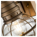 KICHLER Venkovní nástěnná lampa Bridgeton mosaz Ø 17,8 cm