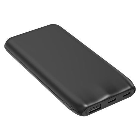 Power Bank 10000 mAh 10W Power Delivery 2xUSB-C + 1xUSB-A černá Donoci