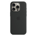 iPhone 15 ProMax Silicone Case MS - Black