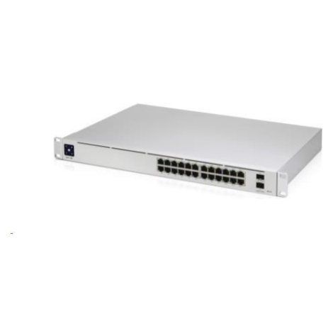 UBNT UniFi Switch USW-Pro-24-POE Gen2 [24xGigabit, 400W PoE+ 802.3at/af/bt, 2xSFP+, 88Gbps] UBIQUITI