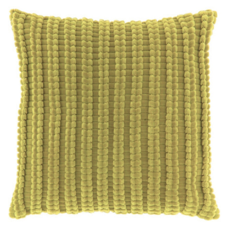 Dekorační polštářek DOLF 45x45 cm, žlutozelený