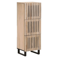 vidaXL Highboard 40 x 34 x 110 cm masivní mangovníkové dřevo