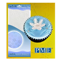 PME Otiskovací podložka Snowflake - sněhové vločky