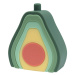 O.B. DESIGNS - Silikonová hračka avokádo