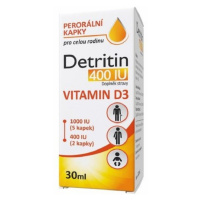 Detritin 400 IU Vitamin D3 kapky 30 ml