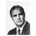 Fotografie Londres, 20/04/1966. Portrait de l'acteur americain Marlon Brando., (30 x 40 cm)