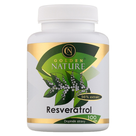 Golden Nature Resveratrol 98 % 100 kapslí