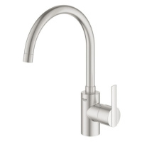 Dřezová baterie Grohe Feel s otočným ramínkem supersteel 32670DC2