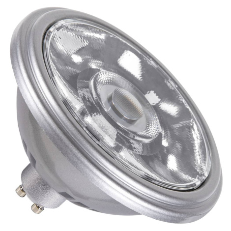 SLV BIG WHITE QPAR111 GU10 LED světelný zdroj stříbrný 12,5 W 2700 K CRI 90 10° 1005275