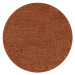 Ayyildiz koberce Kusový koberec Life Shaggy 1500 terra kruh - 160x160 (průměr) kruh cm