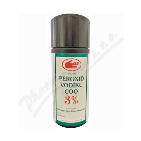 Peroxid vodíku COO 3% drm.sol.100ml