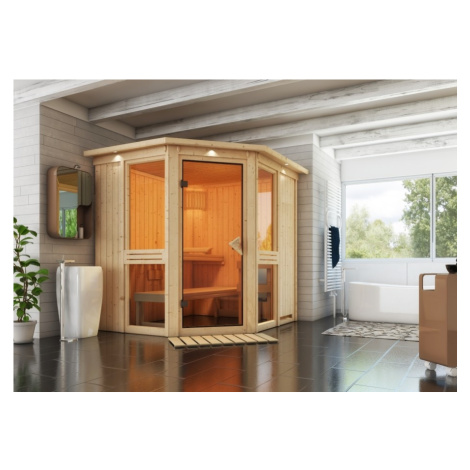 Interiérová finská sauna AMALIA 1 Dekorhome Lanitplast