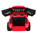 mamido  Dětské elektrické autíčko Jeep Mighty 4x4 červené