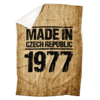 IMPAR Beránková deka Made In - 1977