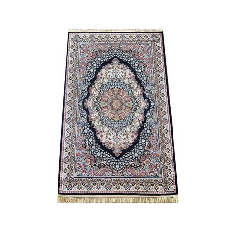 Kusový koberec Irani 3671A tm. modrý 150 × 230 cm